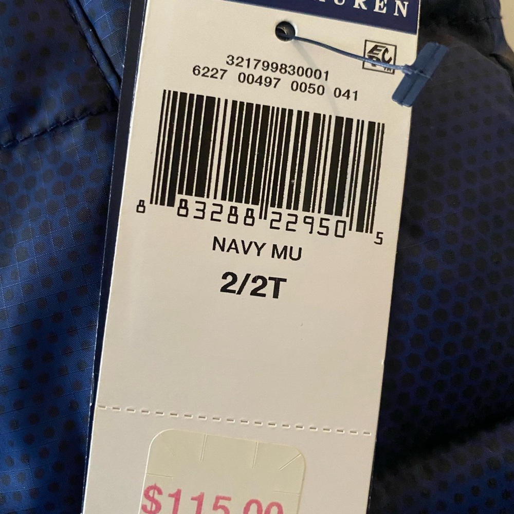 2T RL Polo Puffer Vest
